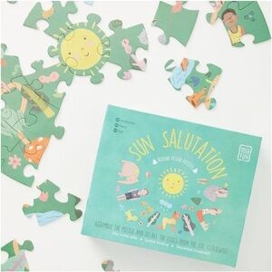 New🌟Anthropologie-Yoga Floor Puzzle